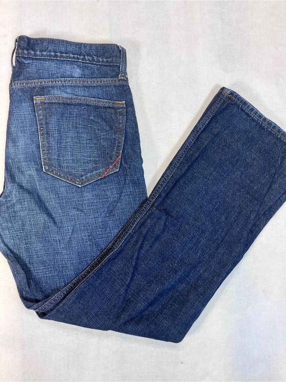 Banana Republic Straight Leg Dark Blue Jeans 33/32